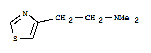 N,n-dimethyl-4-thiazoleethanamine Structure,89852-41-5Structure