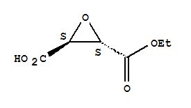 (2S,3S)-3-(Ethoxycarbonyl)-2-oxiranecarboxylic acid Structure,89886-73-7Structure