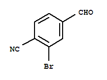 3-Bromo-4-cyanobenzaldehyde Structure,89891-70-3Structure