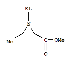 2-Aziridinecarboxylicacid,1-ethyl-3-methyl-,methylester(7ci) Structure,89895-41-0Structure