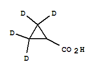 Cyclopropane-2,2,3,3-d4-carboxylic acid Structure,89924-82-3Structure