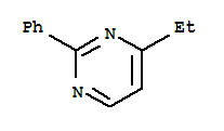 Pyrimidine, 4-ethyl-2-phenyl- (6ci,9ci) Structure,89967-03-3Structure