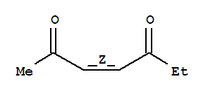 3-Heptene-2,5-dione, (3z)-(9ci) Structure,90072-83-6Structure