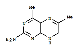 Pteridine, 2-amino-7,8-dihydro-4,6-dimethyl-(7ci) Structure,90085-11-3Structure