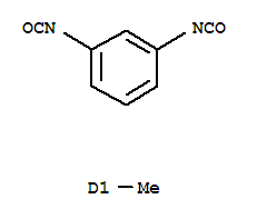 Benzene, 1,3-diisocyanatomethyl-, homopolymer Structure,9017-01-0Structure