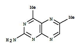 Pteridine, 2-amino-4,6-dimethyl-(7ci) Structure,90223-56-6Structure