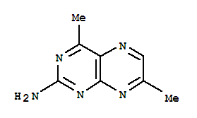 Pteridine, 2-amino-4,7-dimethyl-(7ci) Structure,90223-57-7Structure