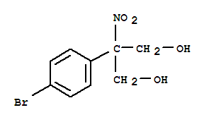 2-(P-bromophenyl)-2-nitro-1,3-Propanediol Structure,90561-94-7Structure