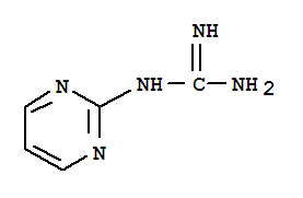 Guanidine, 2-pyrimidinyl-(9ci) Structure,90585-97-0Structure