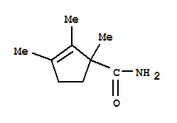 2-Cyclopentene-1-carboxamide,1,2,3-trimethyl-(7ci) Structure,90608-04-1Structure