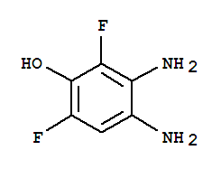 Phenol, 3,4-diamino-2,6-difluoro- Structure,906081-33-2Structure