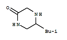 2-Piperazinone, 5-(2-methylpropyl)- Structure,907973-09-5Structure