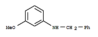 Benzyl-(3-methoxy-phenyl)-amine Structure,90811-55-5Structure