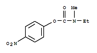 N-ethyl-n-methyl-o-(4-nitrophenyl)carbamate Structure,90870-20-5Structure