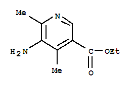 Nicotinic acid, 5-amino-4,6-dimethyl-, ethyl ester (7ci) Structure,90873-35-1Structure