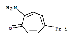 2,4,6-Cycloheptatrien-1-one,2-amino-5-isopropyl-(6ci,7ci) Structure,90874-67-2Structure