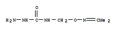 Semicarbazide, 4-[[(isopropylideneamino)oxy]methyl]-(7ci) Structure,90914-69-5Structure