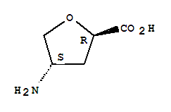 2-Furancarboxylicacid,4-aminotetrahydro-,trans-(9ci) Structure,91021-02-2Structure