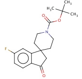 Tert-butyl 6-fluoro-3-oxo-2,3-dihydrospiro[indene-1,4-piperidine]-1-carboxylate Structure,910442-55-6Structure