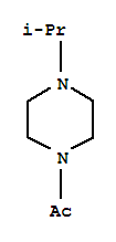 Piperazine, 1-acetyl-4-(1-methylethyl)-(9ci) Structure,91086-20-3Structure