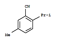 P-cymene-3-carbonitrile (7ci) Structure,91131-81-6Structure