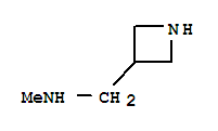 1-(Azetidin-3-yl)-n-methyl methanamine Structure,91196-81-5Structure