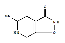 Isoxazolo[5,4-c]pyridin-3(2h)-one, 4,5,6,7-tetrahydro-5-methyl-(9ci) Structure,91305-31-6Structure