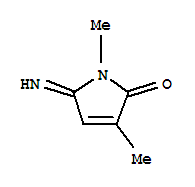 2H-pyrrol-2-one,1,5-dihydro-5-imino-1,3-dimethyl-(9ci) Structure,91305-87-2Structure