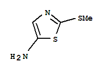 2-(Methylthio)thiazol-5-amine Structure,91478-68-1Structure