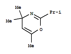 4H-1,3-oxazine,2-isopropyl-4,4,6-trimethyl-(7ci) Structure,91716-74-4Structure