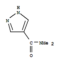 1H-pyrazole-4-carboxamide,n,n-dimethyl-(9ci) Structure,91918-13-7Structure