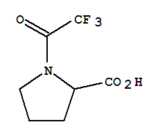 Proline, 1-(trifluoroacetyl)-(9ci) Structure,92076-93-2Structure