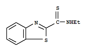 2-Benzothiazolecarbothioamide,n-ethyl-(9ci) Structure,92081-80-6Structure