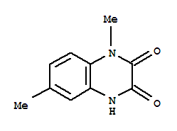 2,3-Quinoxalinedione,1,4-dihydro-1,6-dimethyl-(9ci) Structure,92473-54-6Structure