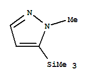 1-Methyl-5-trimethylsilanyl-1h-pyrazole Structure,92524-99-7Structure