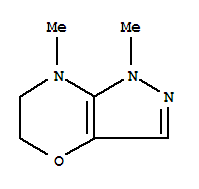 Pyrazolo[4,3-b][1,4]oxazine, 1,5,6,7-tetrahydro-1,7-dimethyl- Structure,92615-77-5Structure