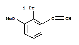 Anisole, 3-ethynyl-2-isopropyl-(7ci) Structure,92722-74-2Structure