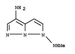 1H-pyrazolo[1,5-b]pyrazole-1,4-diamine, n1-methyl- Structure,928337-54-6Structure