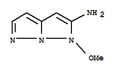 1H-pyrazolo[1,5-b]pyrazol-2-amine, 1-methoxy- Structure,928337-57-9Structure