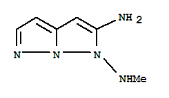 1H-pyrazolo[1,5-b]pyrazole-1,2-diamine, n1-methyl- Structure,928337-61-5Structure