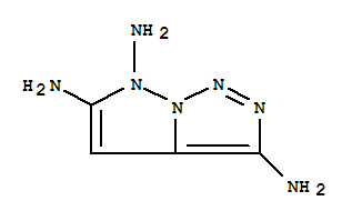 6H-pyrazolo[1,5-c][1,2,3]triazole-3,5,6-triamine Structure,928338-69-6Structure