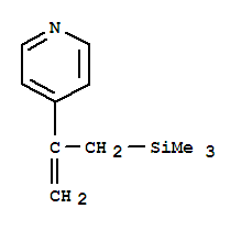 Pyridine, 4-[1-[(trimethylsilyl)methyl]ethenyl]-(9ci) Structure,92915-12-3Structure