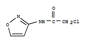 Acetamide, 2-chloro-n-3-isoxazolyl-(9ci) Structure,92981-84-5Structure