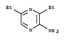 Pyrazinamine, 3,5-diethyl-(9ci) Structure,93034-78-7Structure