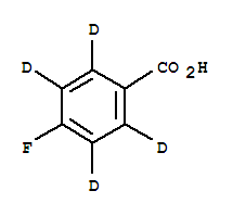 4-Fluorobenzoic-d4 acid Structure,93111-25-2Structure