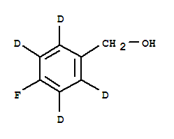 4-Fluorobenzyl-2,3,5,6-d4 alcohol Structure,93111-26-3Structure