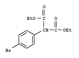 2-(4-Bromophenyl)-propanedioic acid, 1,3-diethyl ester Structure,93139-85-6Structure