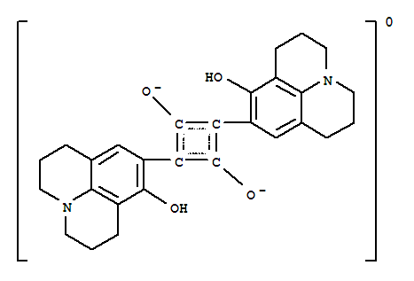 (4Z)-4-(8-hydroxy-2,3,6,7-tetrahydro-1h-pyrido[3,2,1-ij]quinolinium-9(5h)-ylidene)-2-(8-hydroxy-2,3,6,7-tetrahydro-1h,5h-pyrido[3,2,1-ij]quinolin-9-yl)-3-oxo-1-cyclobuten-1-olate Structure,93470-31-6Structure