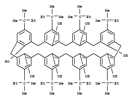 4-Tert-amylcalix[8]arene Structure,93503-77-6Structure