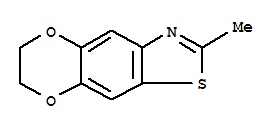 P-dioxino[2,3-f]benzothiazole, 6,7-dihydro-2-methyl-(7ci) Structure,94216-06-5Structure